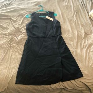 Anne taylor size 10 navy mid dress